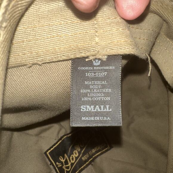 Goorin Bros NewsBoy Suede Hat Size S - Picture 5 of 5